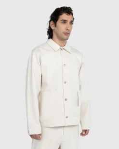 Discount Highsnobiety Cotton Drill Chore Jacket natural