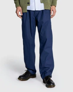 New Stone Island Cotton Pants Royal Blue royalblue