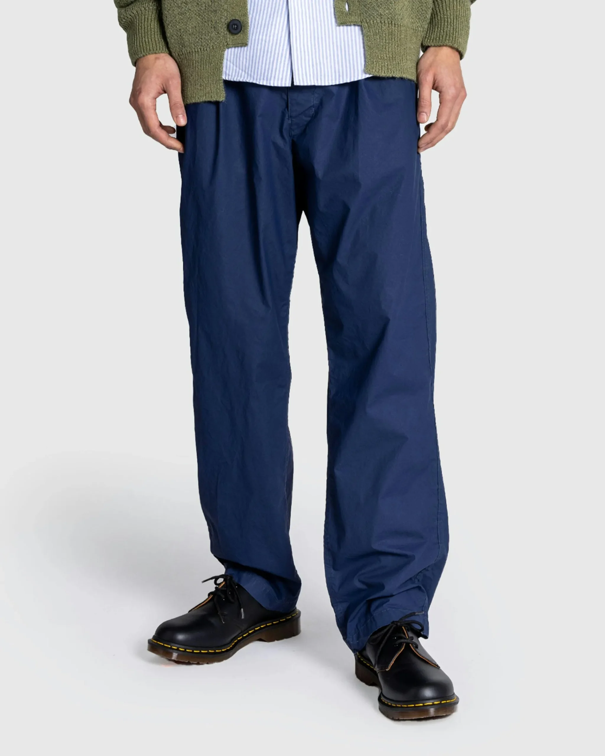 New Stone Island Cotton Pants Royal Blue royalblue
