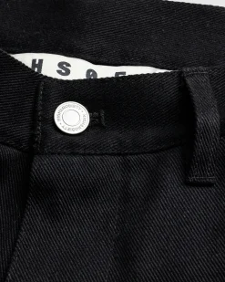 New Highsnobiety HS05 Cotton Pleated Trouser black