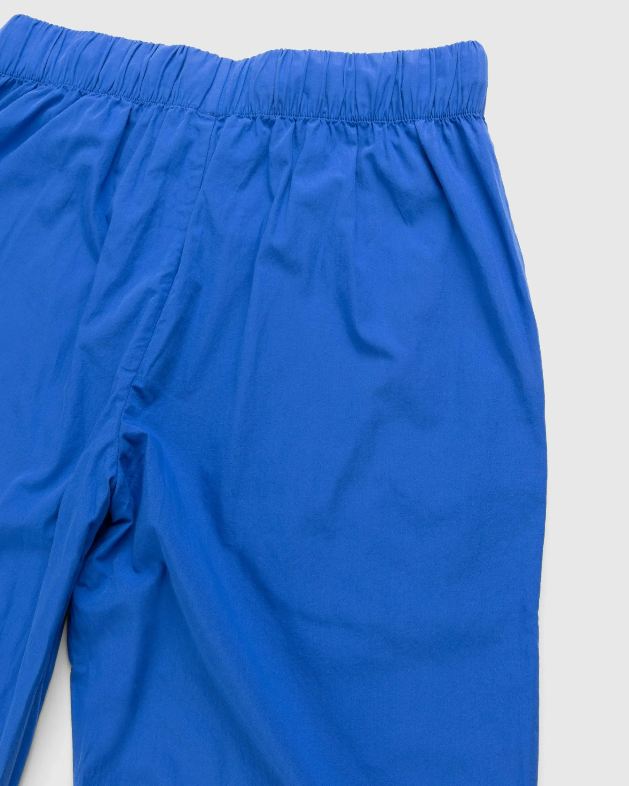 Best Tekla Cotton Poplin Pyjamas Pants Royal Blue royalblue