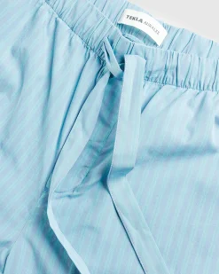 Best Sale Tekla Cotton Poplin Pyjamas Pants Mist Stripes miststripes