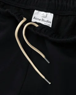 Hot Acne Studios Cotton Sweatpants black