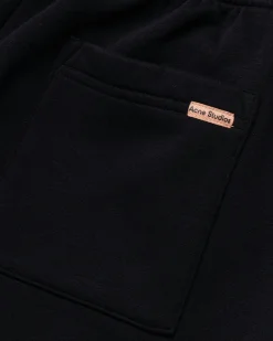 Hot Acne Studios Cotton Sweatpants black
