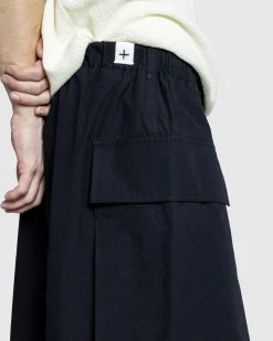 Shop Jil Sander Cotton Trouser Short black