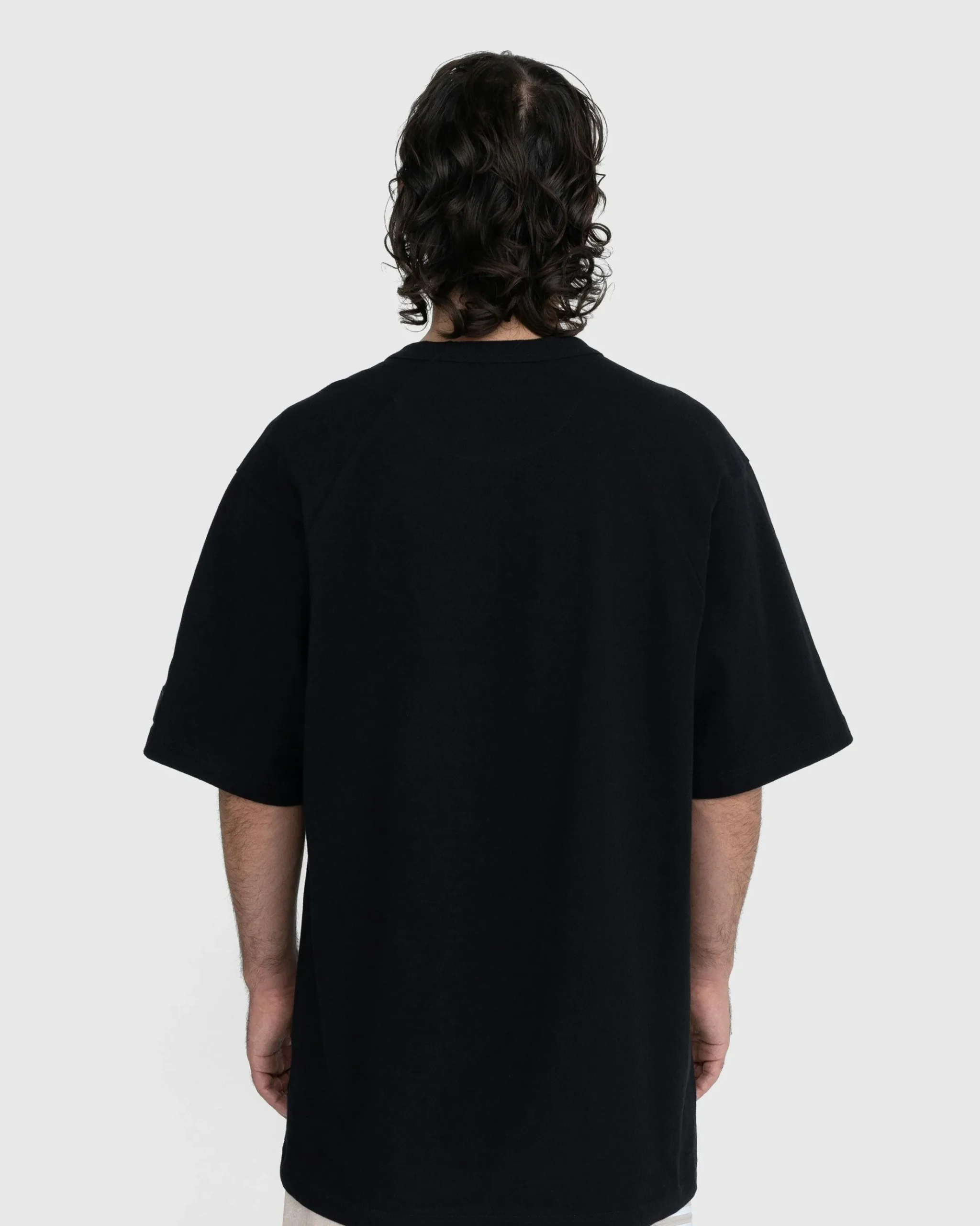 New Y-3 Crepe Short-Sleeve T-Shirt black