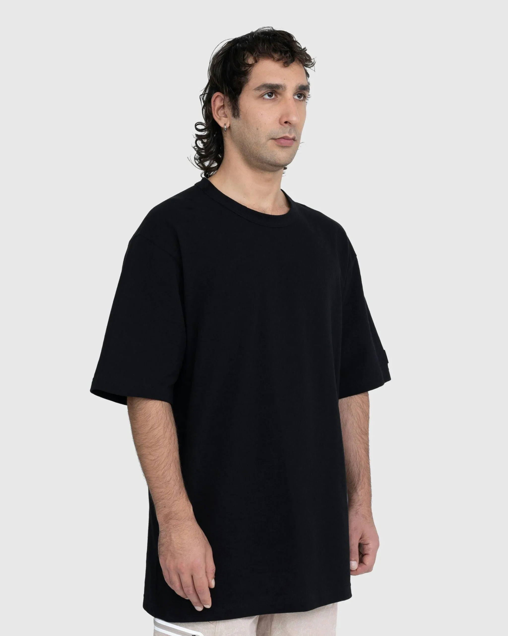 New Y-3 Crepe Short-Sleeve T-Shirt black
