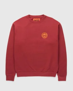 Flash Sale Highsnobiety Crewneck Burgundy red
