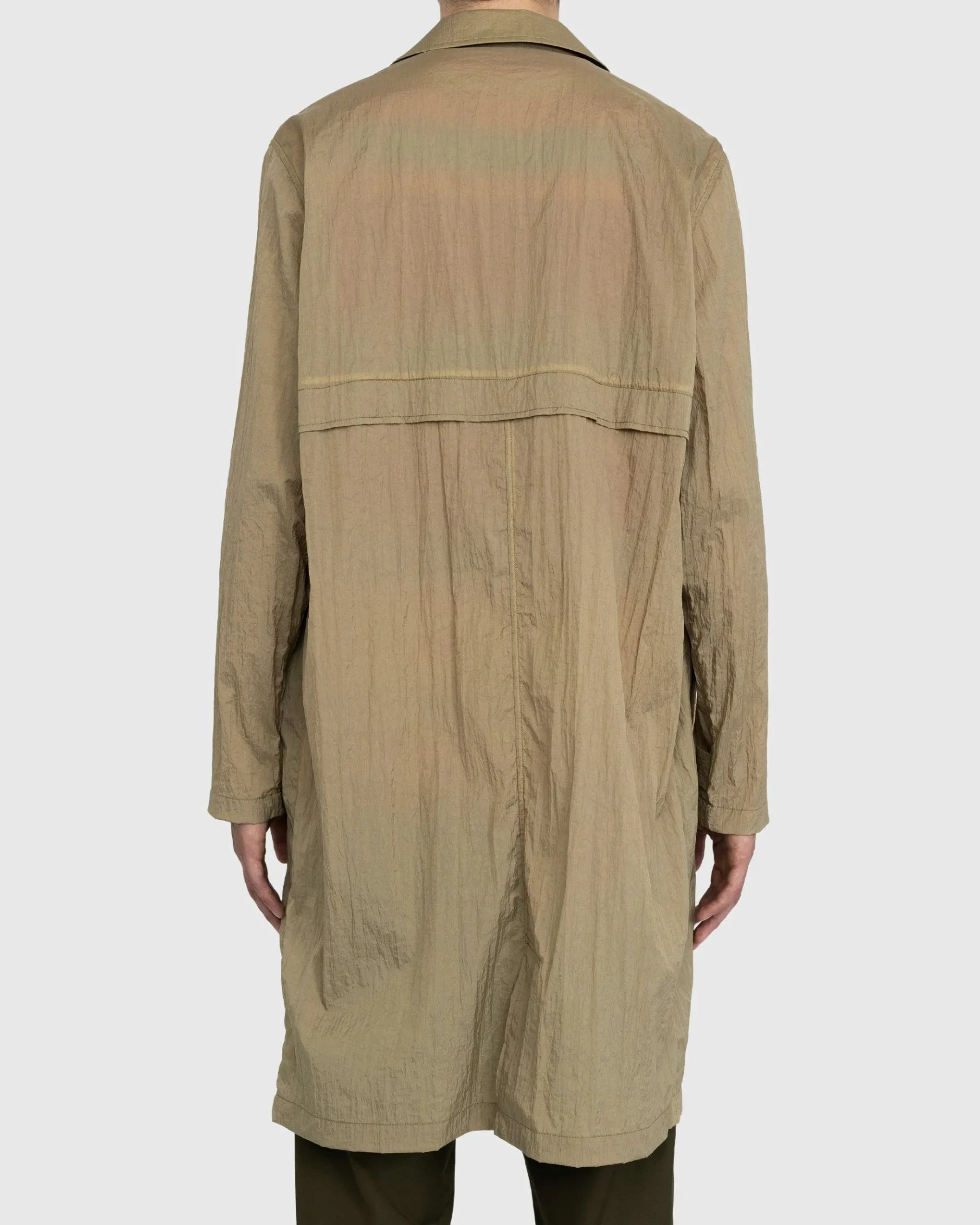 Sale Highsnobiety Crinkle Nylon Mac camel