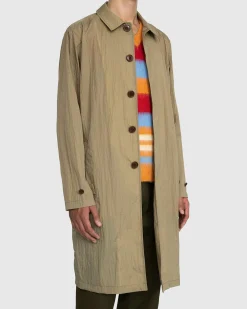 Sale Highsnobiety Crinkle Nylon Mac camel