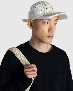 Flash Sale SSU Crochet Baseball Cap Angel Ivory angelivory
