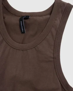 New Entire Studios Cropped Tank brunette