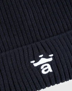 Flash Sale Awake NY Crown A Cable Beanie black