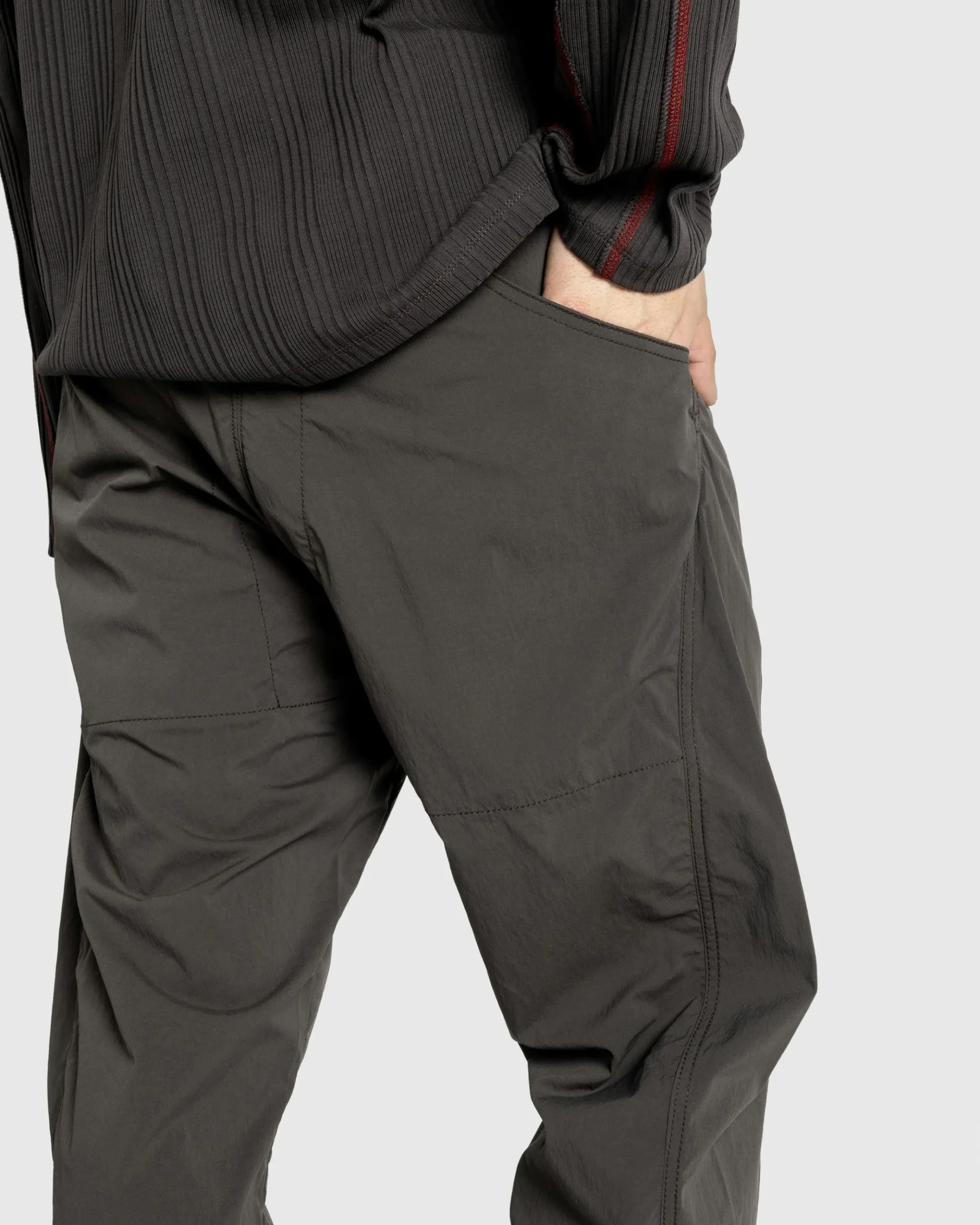 Online AFFXWRKS Curved Pant Shale Brown shalebrown