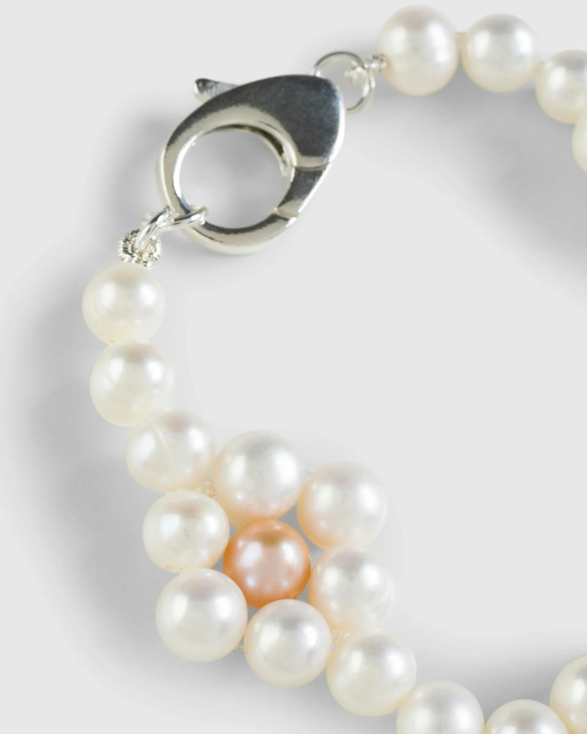 Outlet Hatton Labs Daisy Pearl Bracelet white