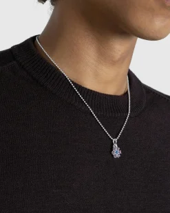 Online Hatton Labs Daisy Pendant Sterling Silver/Morganite