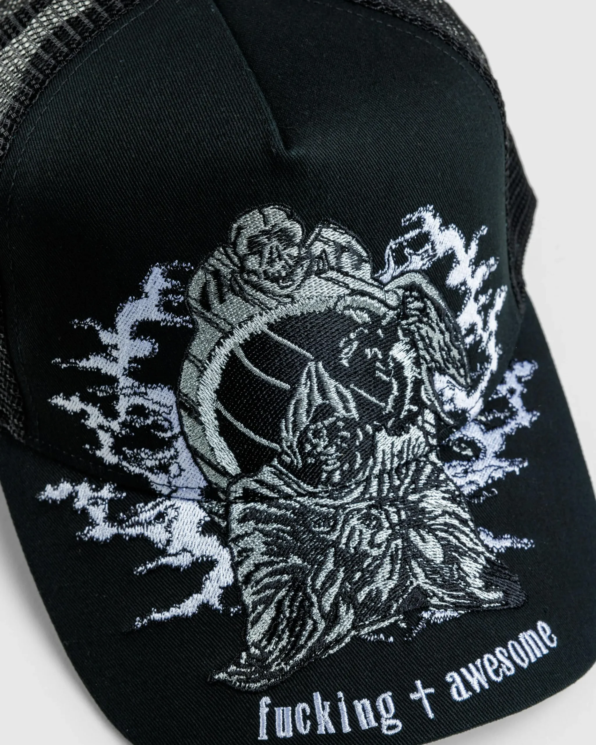 Outlet Fucking Awesome Demon Trucker black