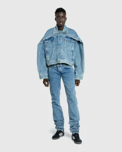 Sale Jean Paul Gaultier Denim Jacket Light Blue lightblue