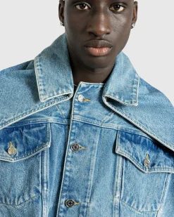 Sale Jean Paul Gaultier Denim Jacket Light Blue lightblue