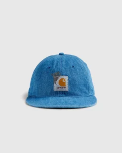 Discount Carhartt WIP Denim 6-Panel Cap blue