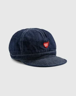 Cheap Human Made Denim Work Cap indigo