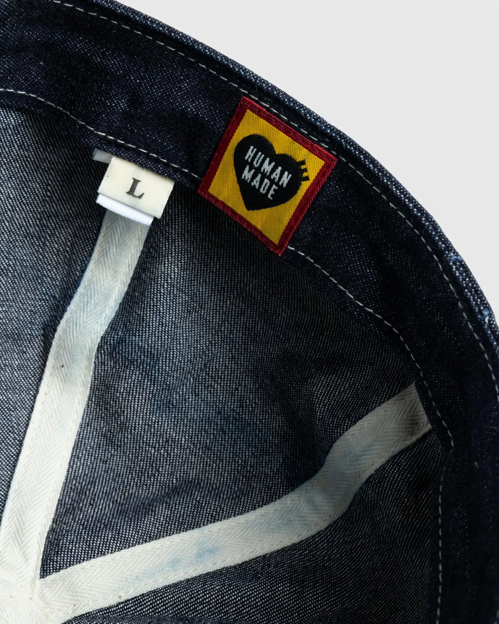 Cheap Human Made Denim Work Cap indigo