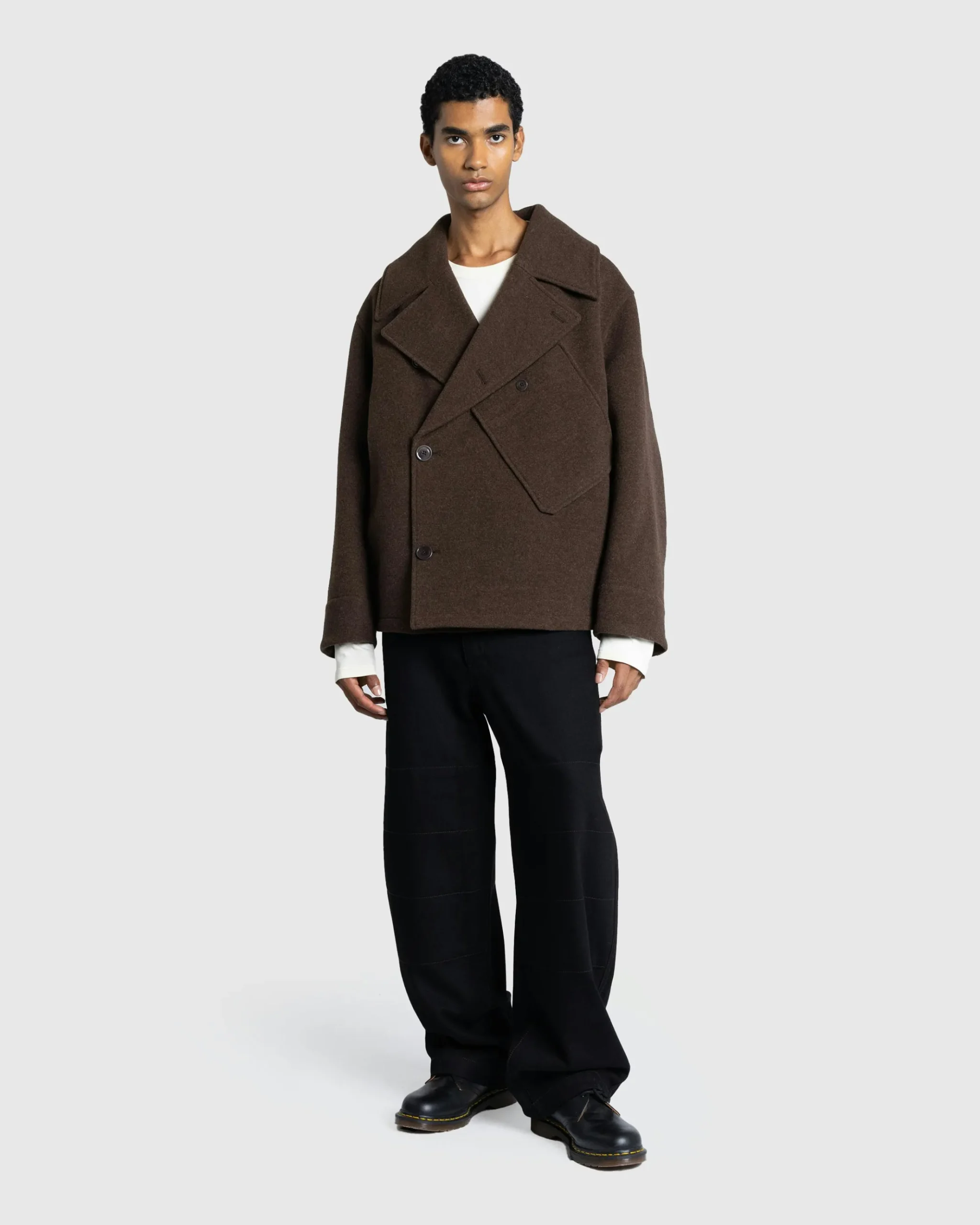 Flash Sale Lemaire Dispatch Peacoat Brown Chine brownchine