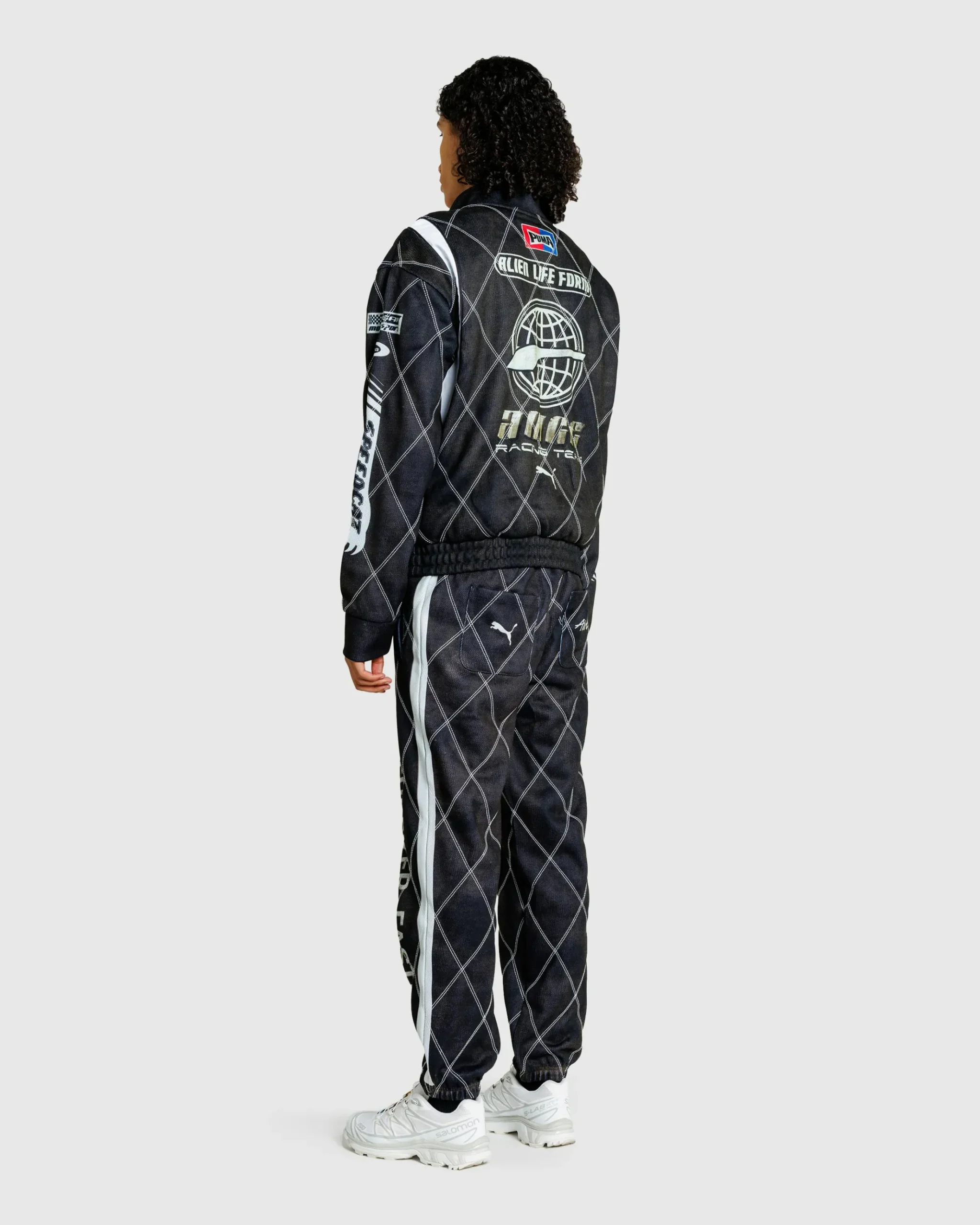 Cheap Puma Distressed Sweatpant Black pumablack