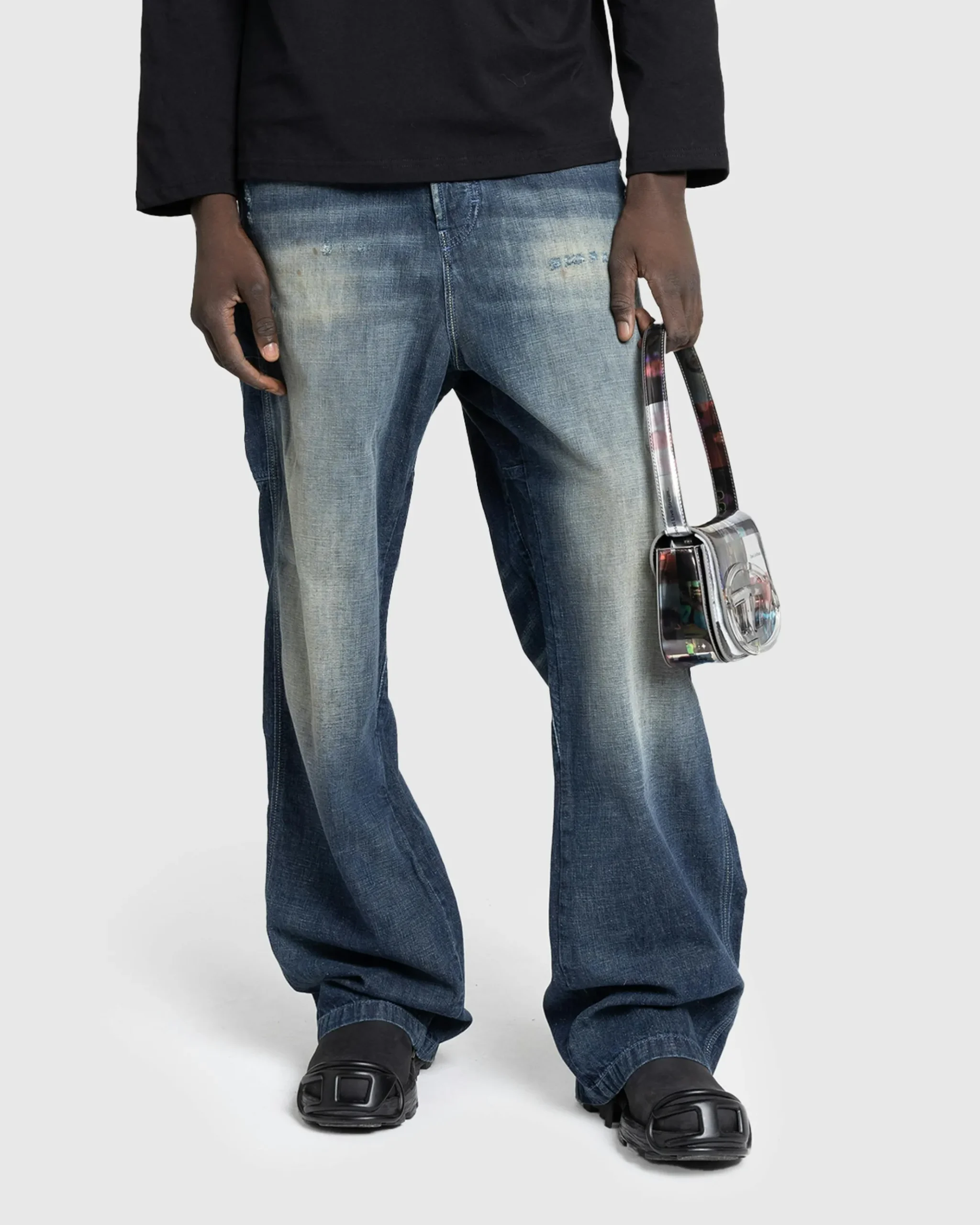 Sale Diesel D-Livery Jeans black