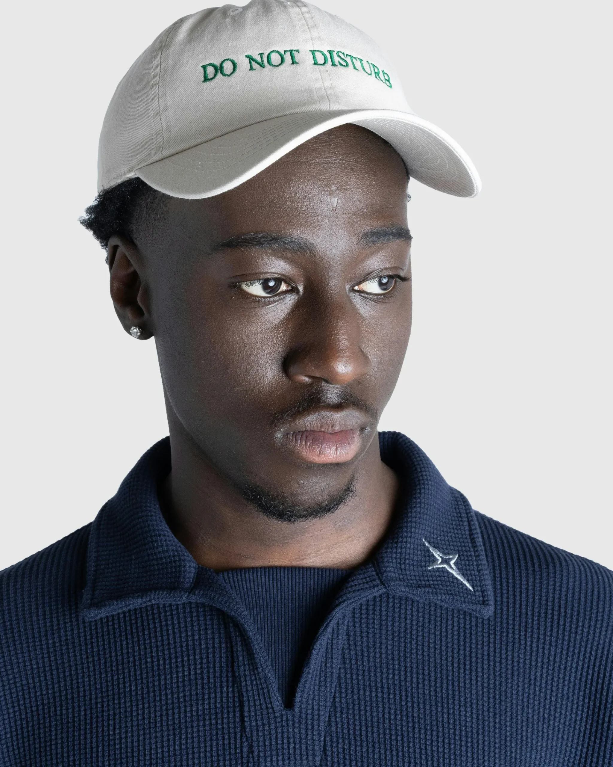 Hot HO HO COCO Do Not Disturb Cap Khaki/Forest khakixforest