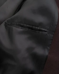 Fashion Auralee Double Cloth Heavy Wool Pile Zip Hoodie Dark Brown darkbrown