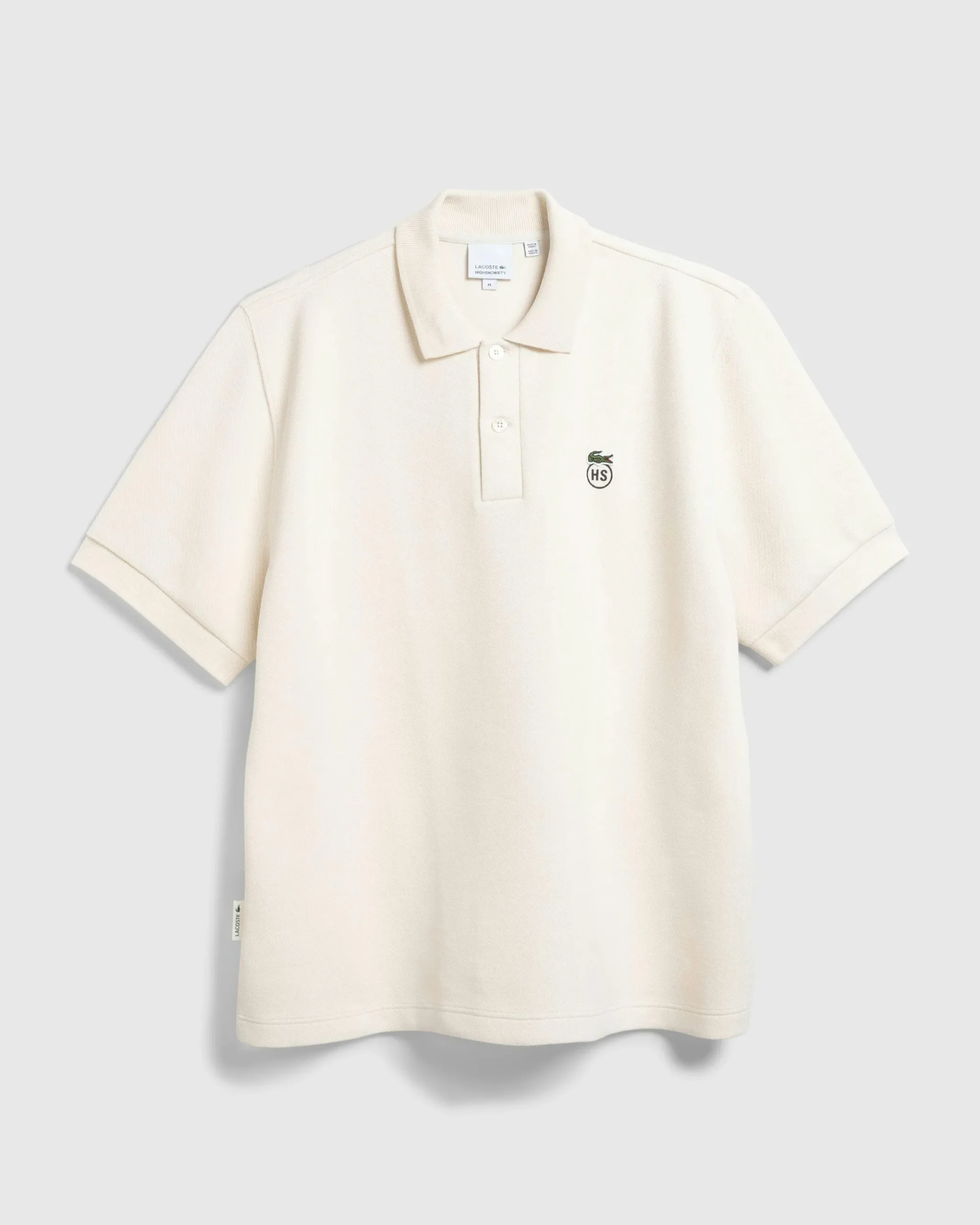 Flash Sale Lacoste Double-Faced Piqué Polo Shirt eggshell