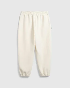 Fashion Lacoste Double-Faced Piqué Sweatpants eggshell