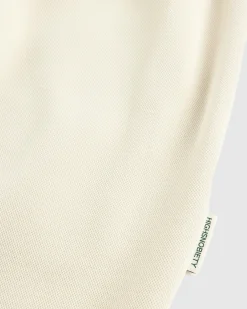 Fashion Lacoste Double-Faced Piqué Sweatpants eggshell