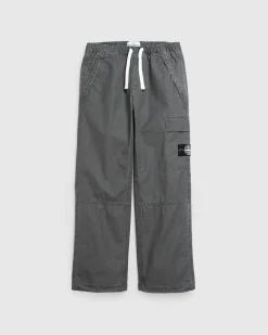 Hot Stone Island Drawstring Pants Lead Grey leadgrey