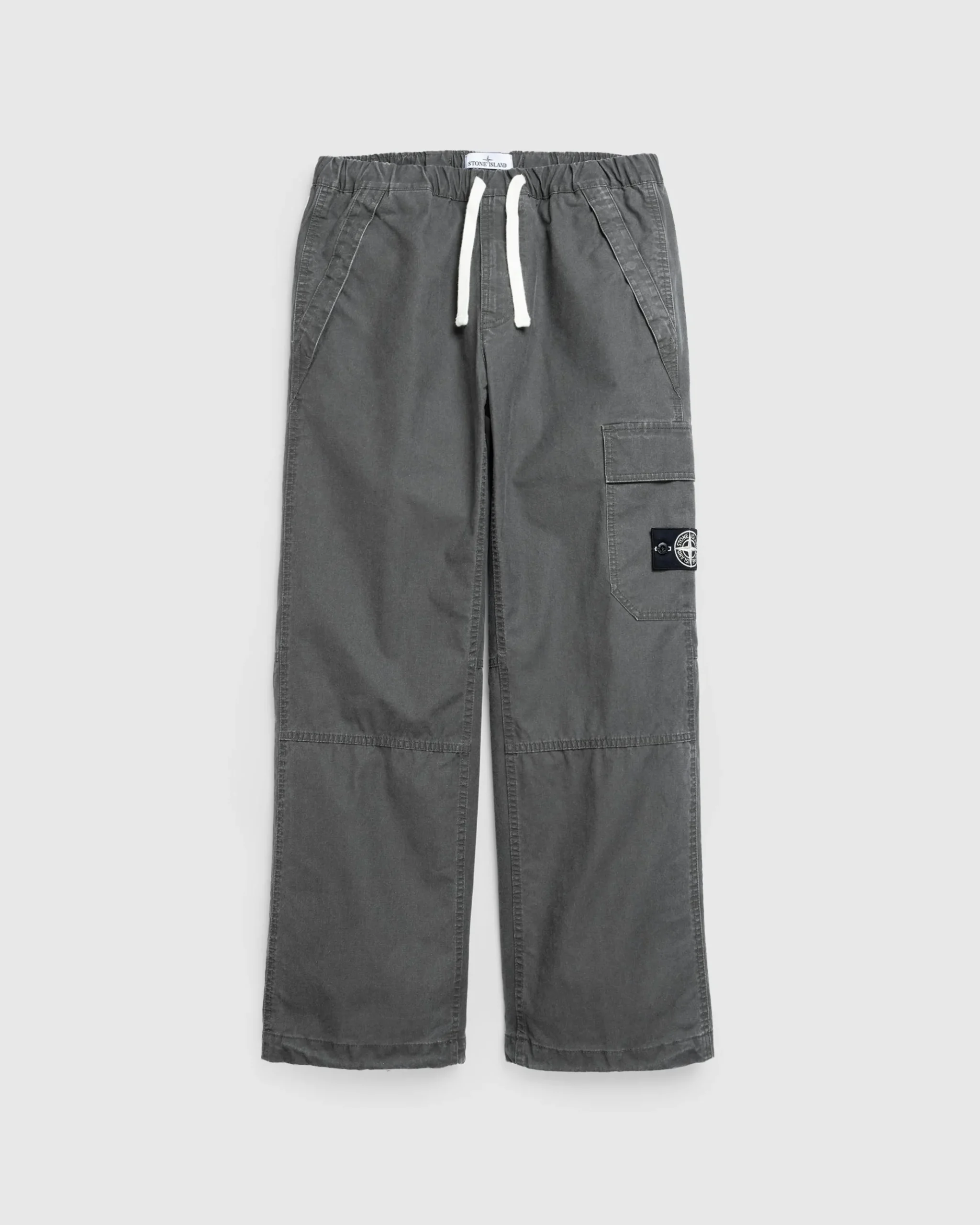 Hot Stone Island Drawstring Pants Lead Grey leadgrey
