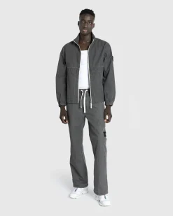 Hot Stone Island Drawstring Pants Lead Grey leadgrey