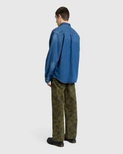 Best Carhartt WIP Duck Single Knee Pant Camo Green/Office Green/Garment Dyed