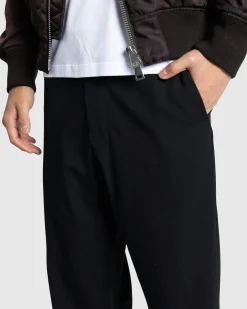 Outlet Meta Campania Collective Ed Unlined Midweight Cotton Drawstring Trousers black