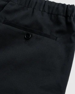 Outlet Meta Campania Collective Ed Unlined Midweight Cotton Drawstring Trousers black