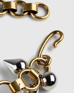 Clearance Jil Sander EM6 Necklace 4 Silver/Gold silvergold