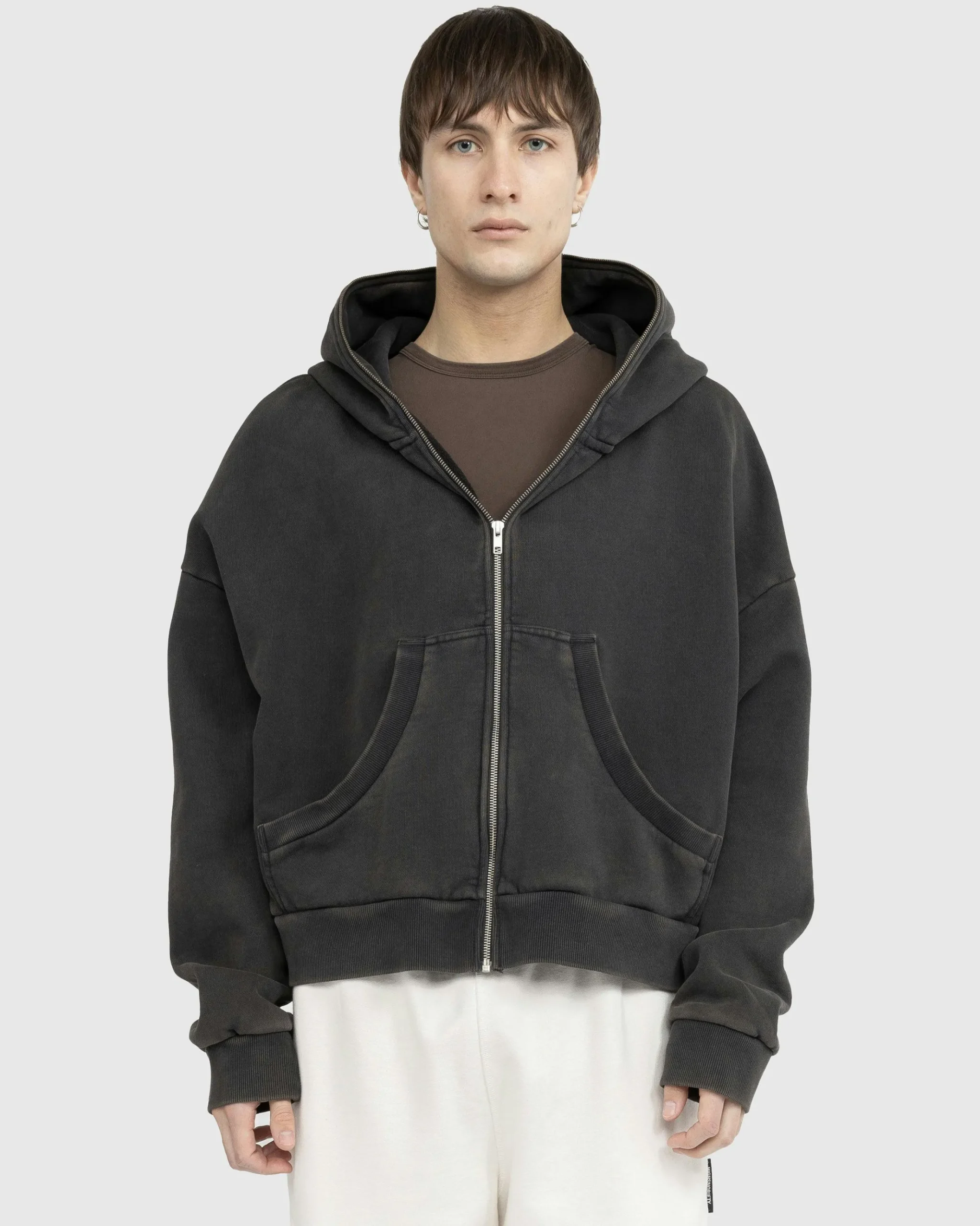 Cheap Entire Studios Eternal Zip Washed Black washedblack