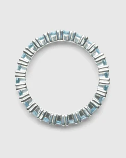 Best Hatton Labs Eternity Ring silver/aqua