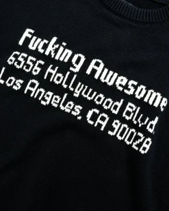 Cheap Fucking Awesome FA Hollywood Sweater black