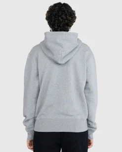 Clearance Acne Studios Face Logo Hoodie grey