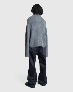 Outlet Entire Studios Father Suiting Pant Black Sateen blacksateen