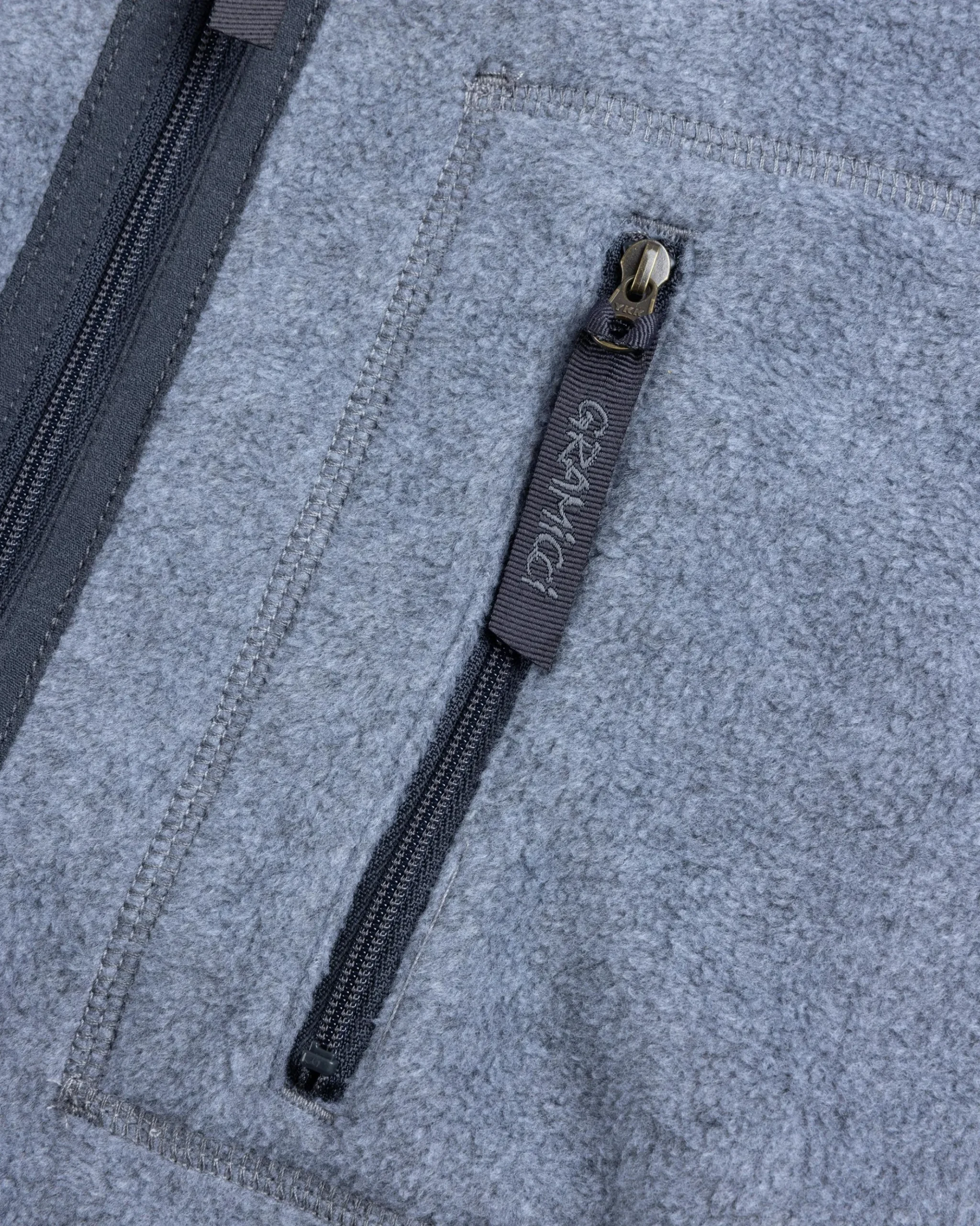 New Gramicci Fleece Cardigan Zip-Up Heather Charcoal heathercharcoal