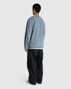 New Gramicci Fleece Cardigan Zip-Up Heather Charcoal heathercharcoal