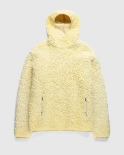 Hot Jil Sander Fleece Hoodie lemon