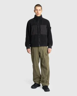 Best Stone Island Fleece Jacket Lead Grey leadgrey